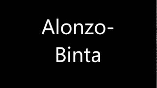 Alonzo Binta (paroles)
