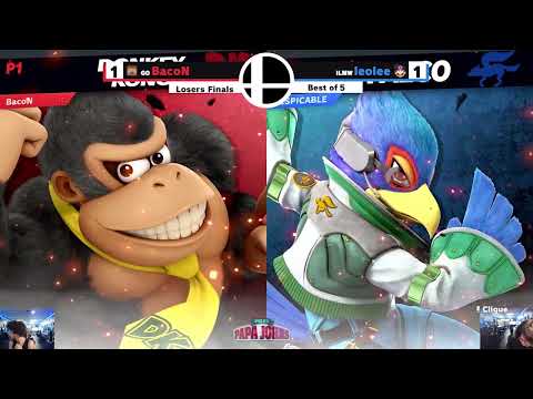 TTGO #144 Losers Finals - BacoN (Kazuya, DK, Ryu) vs leolee (ROB, Doc, Falco, Diddy) SSBU Smash Ult