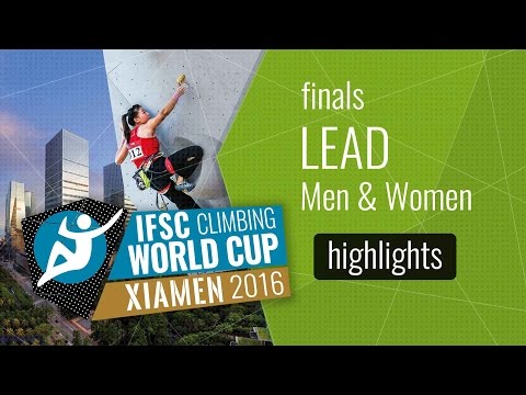 IFSC Climbing World Cup Xiamen Highlights Lead Finals