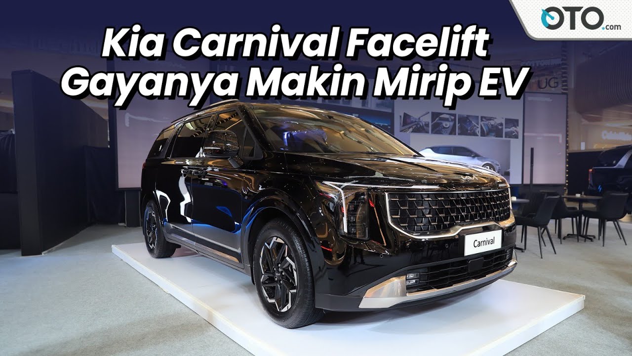 Mewahnya Gak Tahan, Kia Carnival Facelift Berubah Signifikan