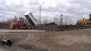 preview picture of video '2011 Flood Watch April, 19,  Morris, Manitoba, Canada.'