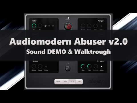 Audiomodern Abuser v2 KONTAKT Sound DEMO & Walkthrough (2017)