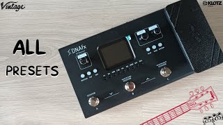 Video thumbnail for Harley Benton DNAfx GiT Advanced ALL PRESETS | How GOOD is it straight in? | Raw Tones Only NO TALK by Pair of Pandas
