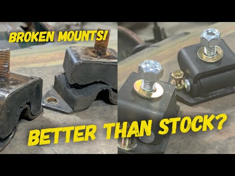 Willys Jeep Heavy Duty Motor Mounts!