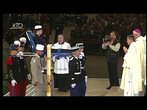 Messe internationale du Pèlerinage Militaire International à Lourdes