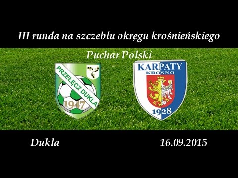 Skrót meczu Przełęcz Dukla - Karpaty Krosno 1-5 [WIDEO]