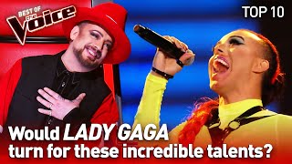 LADY GAGA’s biggest HITS in The Voice | TOP 10