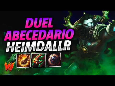 HEIMDALLR, ESTE ADC PEGA DEMASIADO.... - Warchi - Smite Duel Abecedario S10