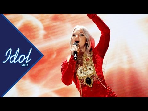 Rebecka Karlsson - Girl on fire | Idol Sverige 2016  (TV4)