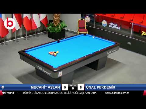 MUCAHİT ASLAN & ÜNAL PEKDEMİR Bilardo Maçı - 