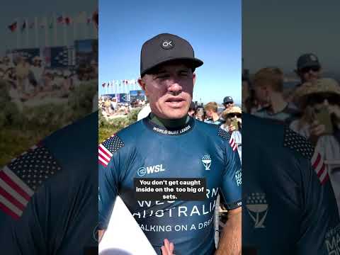 Straight from the 🐐’s mouth, today is a perfect day at Main Break! @kellyslater