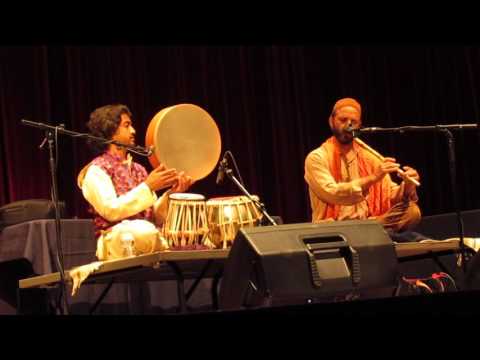 VIDEO 3572 Eliyahu Sills flute and Jason Ranjit Parmar drum, July 29, 2016, WFS Convention
