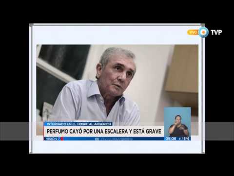 Visión 7 - Perfumo cayó por una escalera y está grave