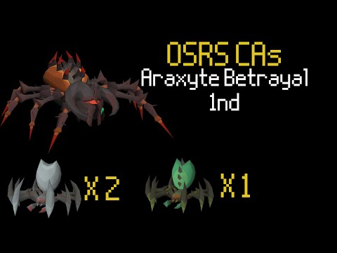 OSRS Araxxor CA - Araxyte Betrayal