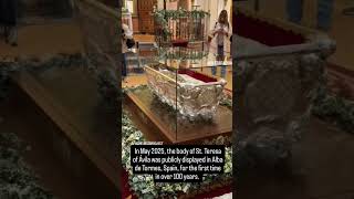 Download lagu St. Teresa of Ávila was publicly displayed in Alba de Tormes, Spain, a first in 100 years. mp3