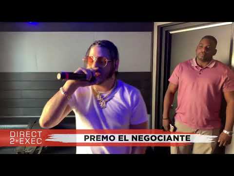 Premo El Negociante Performs at Direct 2 Exec NYC 9/15/19 - A&R at Roc Nation