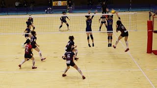 【2025近畿大会・準々決勝】京都橘 vs 奈良文化　第３セット＜女子バレーボール＞