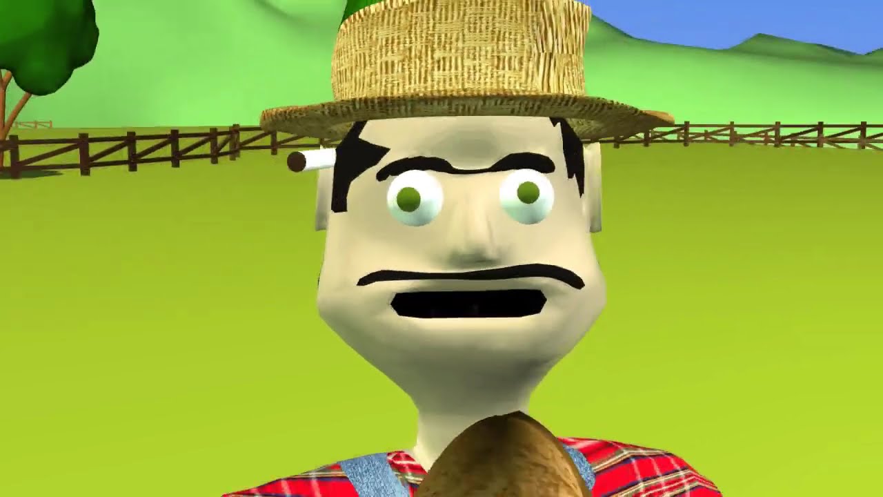 THE FOX Catching JUCA PAÇOCA'S CHICKENS, 3D Animation