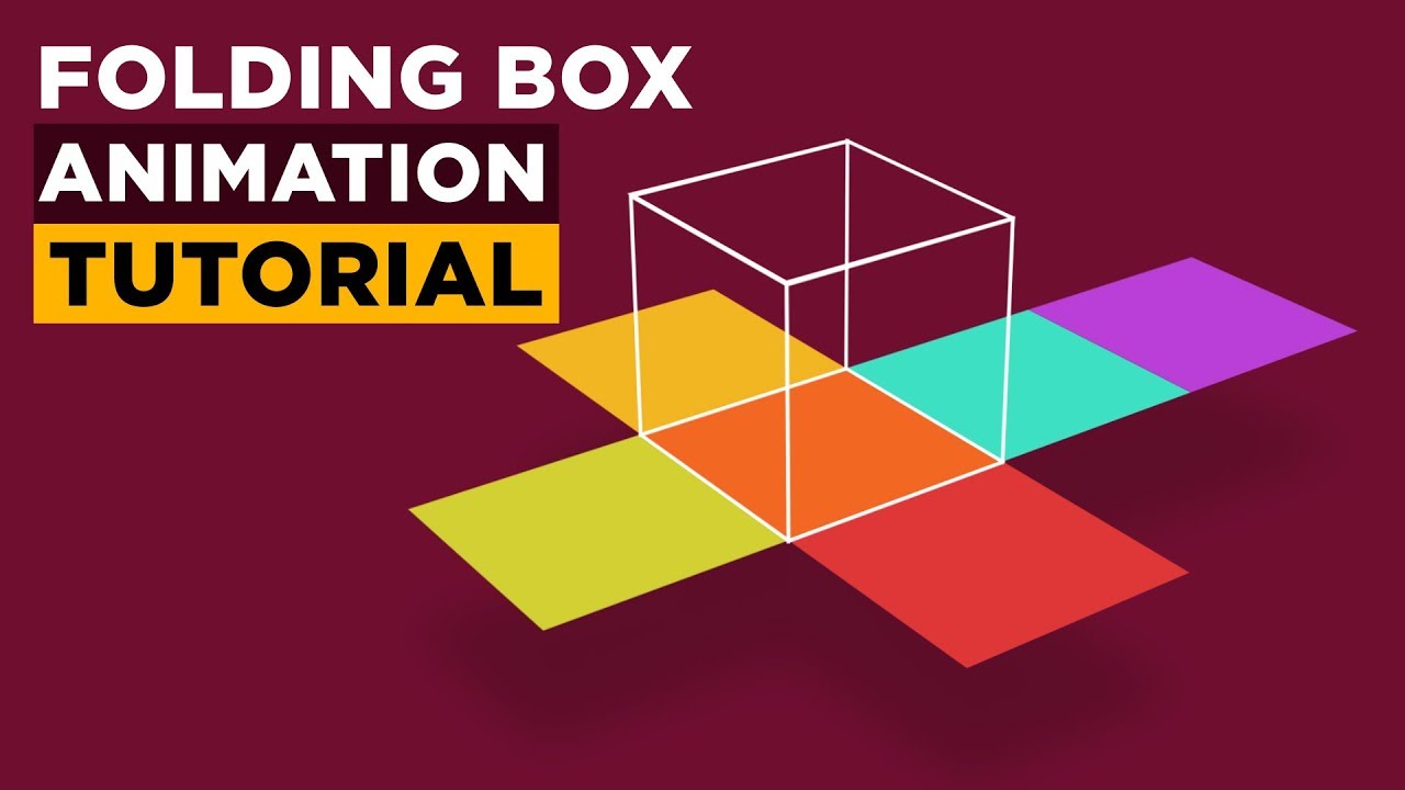 Box Folding Animation Tutorial - After Effects Tutorial