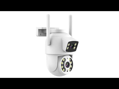 Q29 Outdoor Security Camera 2K 3MP Dual Lens Wifi Camera