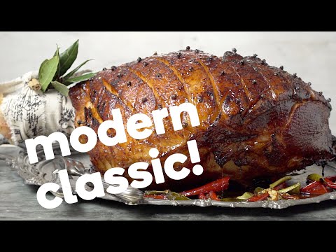 Next level glazed ham: Modern classic!