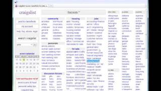 Using Craigslist for Job Searching.avi