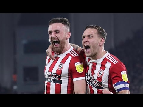 Sheffield United 4-1 Middlesbrough Short Highlights 2021/2022 EFL Championship Season