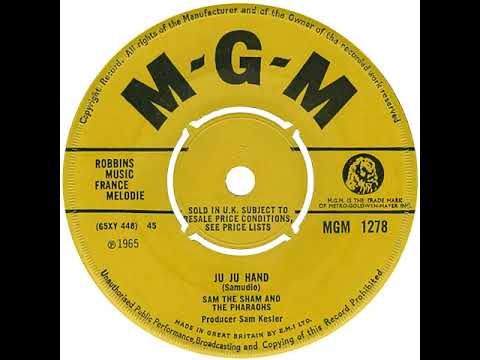 UK New Entry 1965 (220) Sam The Sham & The Pharaohs - Ju Ju Hand