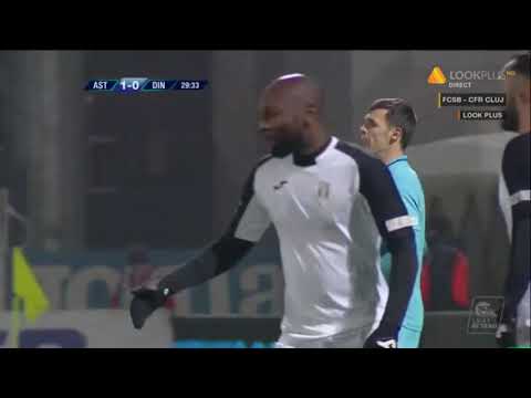 Ocazie de gol pentru Daniel Popa! Astra Giurgiu - Dinamo Bucurest