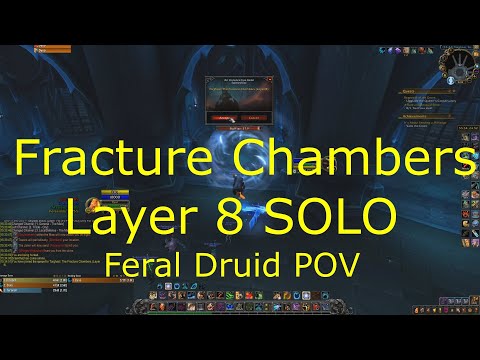 Shadowlands 9.0.2 Feral Druid POV - SOLO Torghast Fracture Chambers Layer 8 - Convoke Anima = WIN!!