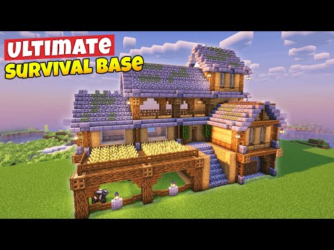 Minecraft Ultimate Survival House Tutorial⚒️