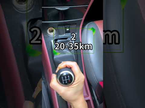 Take you to know the speed of each gear in manual transmission!
