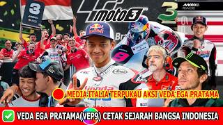 Download lagu ✅JADI SOROTAN DUNIA ⁓ Senyum Kemenangan Veda Ega Pratama Untuk Indonesia 🇮🇩 | MotoGP™ Brasil mp3