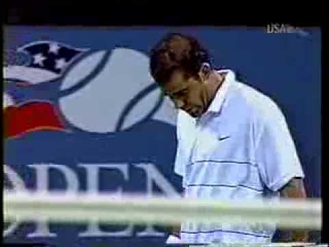Pete Sampras v Tommy Haas 2002 US Open . Full Mach