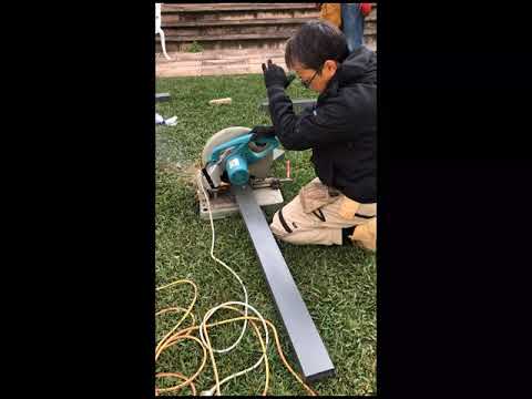 Modern Flyover Pergola with Solagraze Roof by Freedom Building Construction