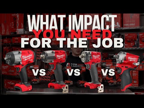 What Milwaukee Impact Wrench YOU should buy!!! M18 or M12? High Torque, Mid-Torque, or Stubby??