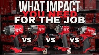What Milwaukee Impact Wrench YOU should buy!!! M18 or M12? H