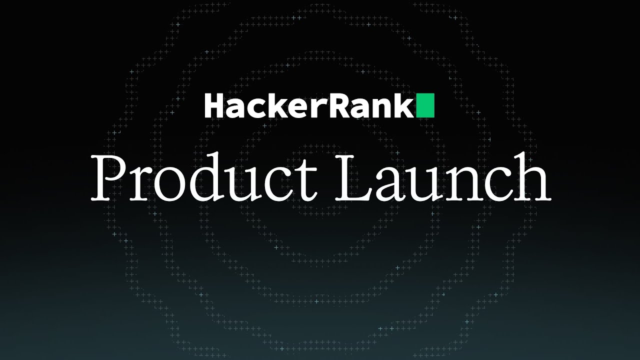 HackerRank Product Launch video thumbnail