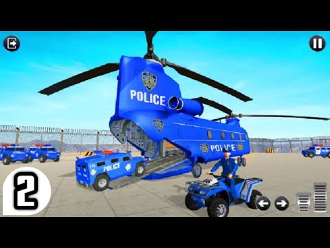 Grand Police Transport Truck : Off Road Mode : All Levels Gameplay Walkthrough