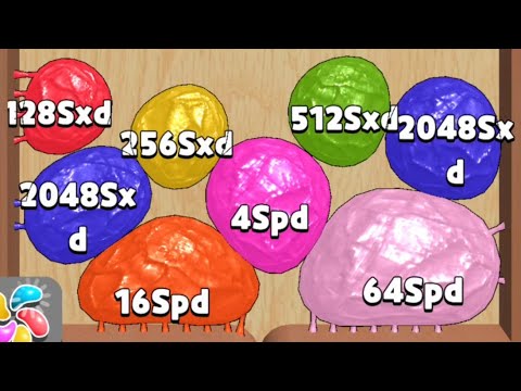 Blob Merge 3d - Gameplay Walkthrough Part 89 - All Max levels Unlock 32spd-64spd (Android, iOS) Game