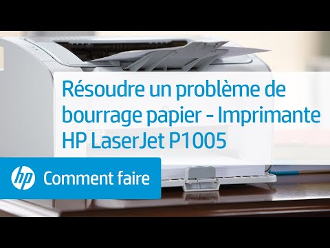 comment regler bourrage papier