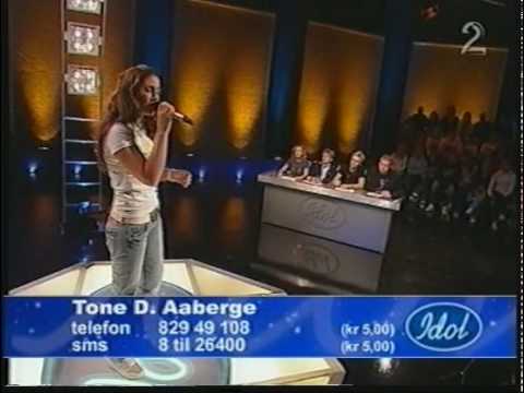 Norwegian Idol 2005 -Tone Damli Aaberge - Sunday Morning