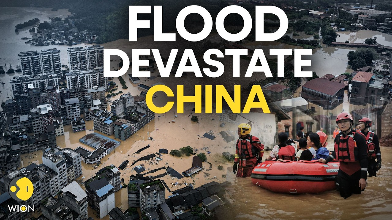 China Floods LIVE: Massive Floods Hit Southern China As Heavy Rain Batters | WION