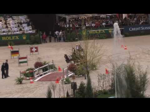 Koos de Ronde (Ned) warm up World Cup Driving Final Geneva 2010