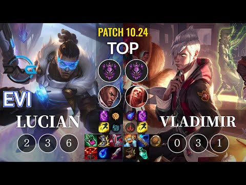 DFM Evi Lucian vs Vladimir Top - KR Patch 10.24