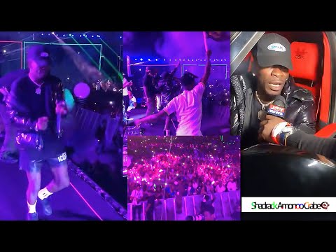 Moment Shatta Wale Surprised Mr.Eazi At his Detty Rave Concert! With An Energetic Performance💥🔥🔥