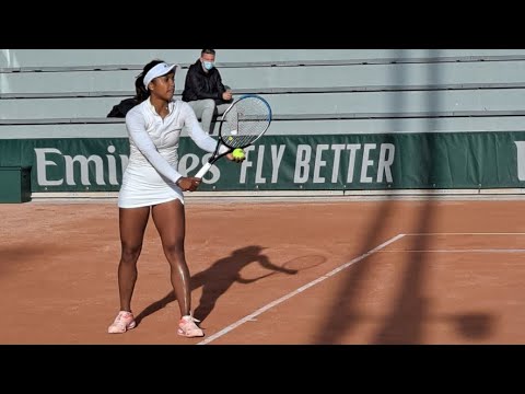 Nogaro. ENTRETIEN. Tessah Andrianjafitrimo éliminée à Roland-Garros : "Attendre un match, ça ne suff
