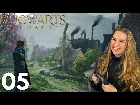 Hogwarts Legacy PS5 Gameplay - Part 5 EXPLORING IN HOGSMEADE
