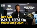 UFC 248: Israel Adesanya Media Day Scrum Live Stream