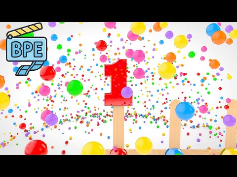 Learn Numbers with Colorful Balls Ice Cream | Sponsored By Klasky Csupo 2001 Effects